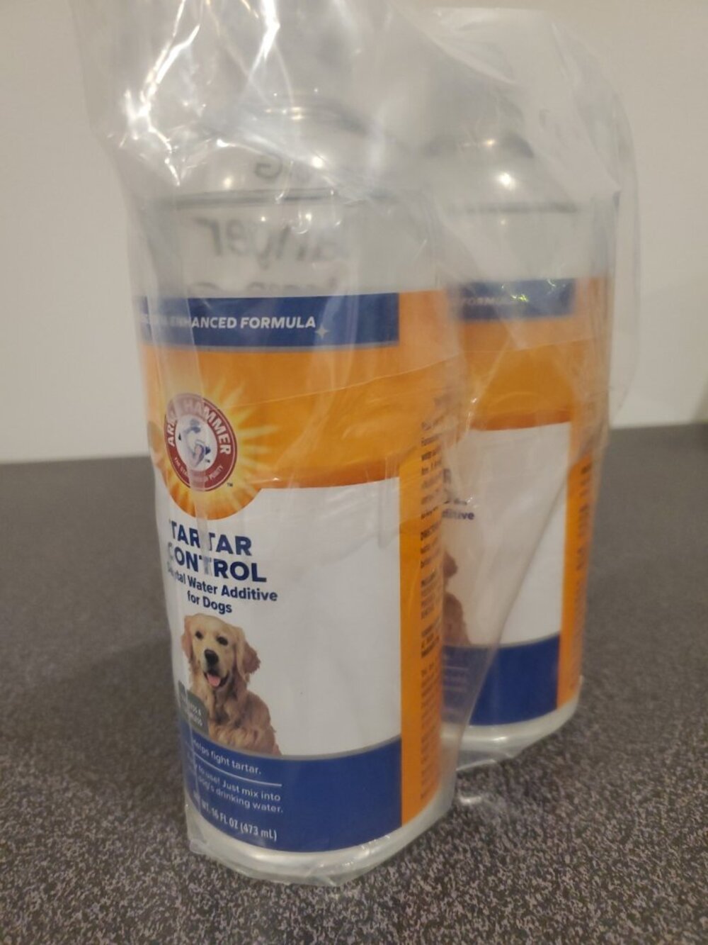 Arm & Hammer for Pets Dental Water Additive Dogs, 16 Fl Oz (Pack of 2)